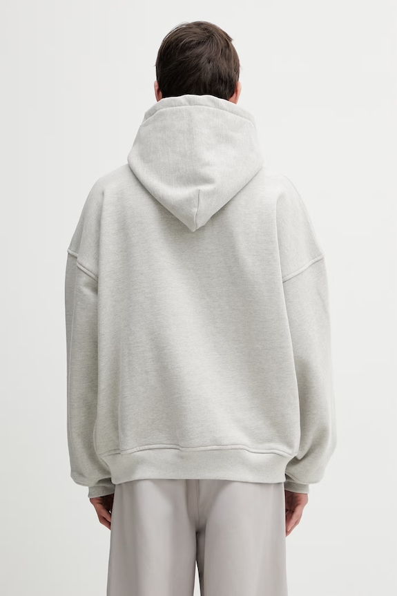 Odzież RHUDE bluza bawełniana USA Flag RHPS26HO01103 szary
