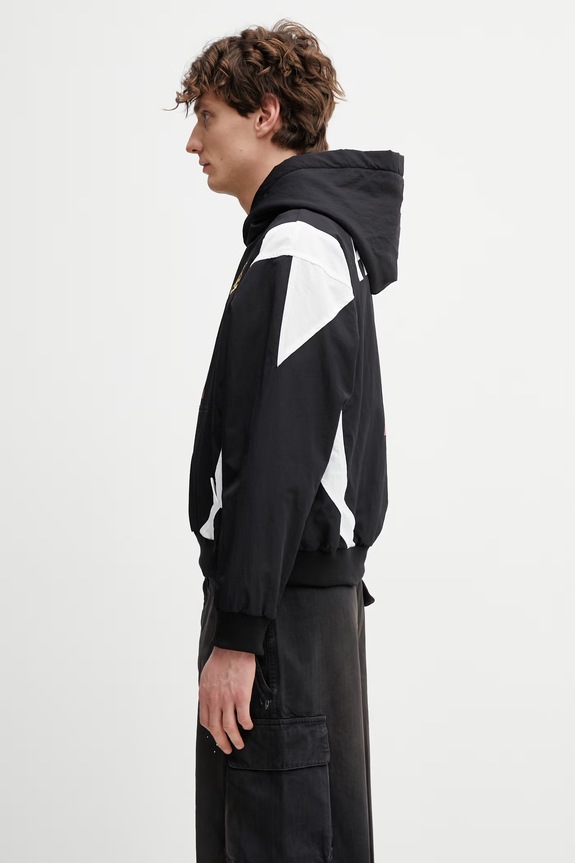 RHUDE Lago Soccer hanorac bărbați RHPS26HO01734 negru SS26
