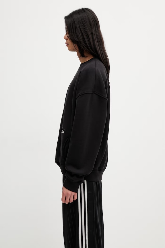 RHUDE Classique felpa in cotone da uomo RHSS26ST05012 nero SS26