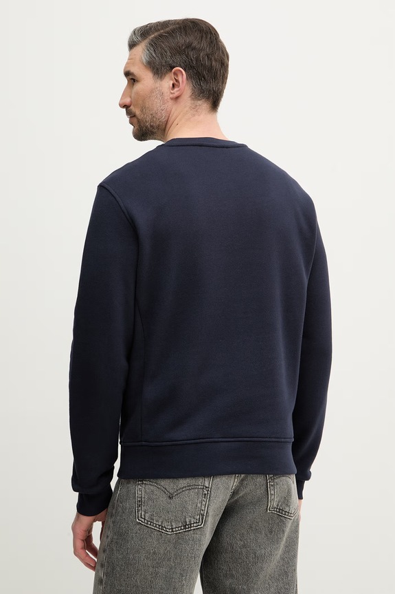 Ρούχα Βαμβακερή μπλούζα Trussardi G8088000132N σκούρο μπλε