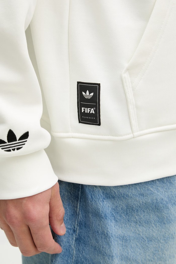 adidas Originals hanorac cu glugă pentru bărbați, cu bumbac KD1437
