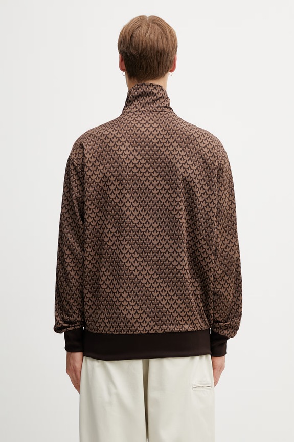 Odzież adidas Originals Firebird bluza rozpinana męska KE1677 brązowy
