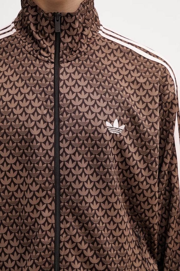 adidas Originals Firebird bluza rozpinana męska brązowy KE1677