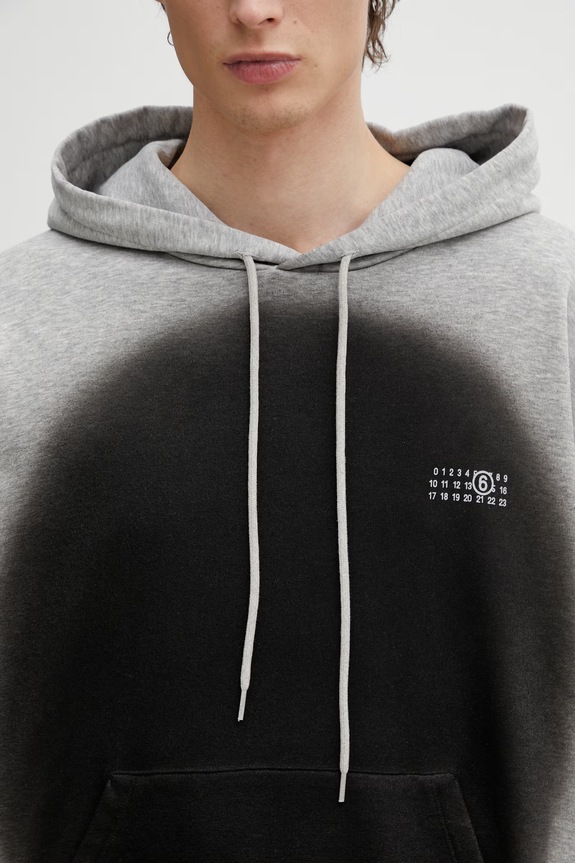 MM6 Maison Margiela hoodie Men's gray SH0GU0039.M25013.857M