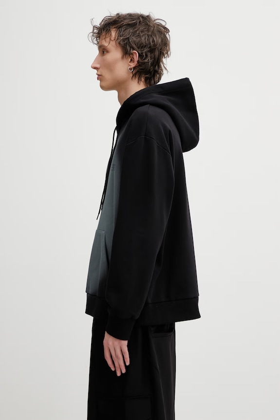 MM6 Maison Margiela felpa con cappuccio da uomo SH0GU0039.M25013.900 nero SS26
