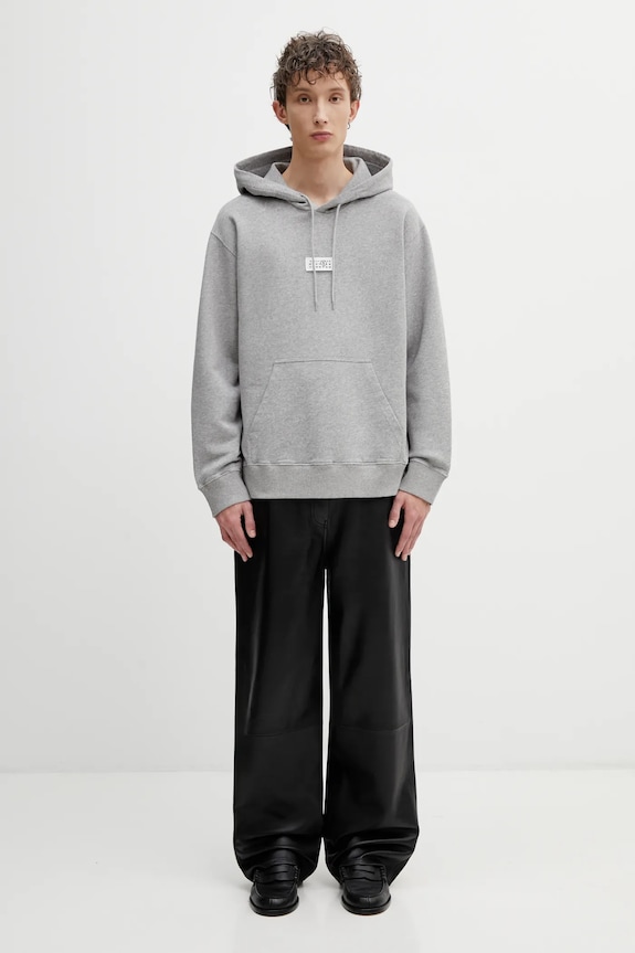 MM6 Maison Margiela cotton sweatshirt SH0GU0042.M25025.853M gray