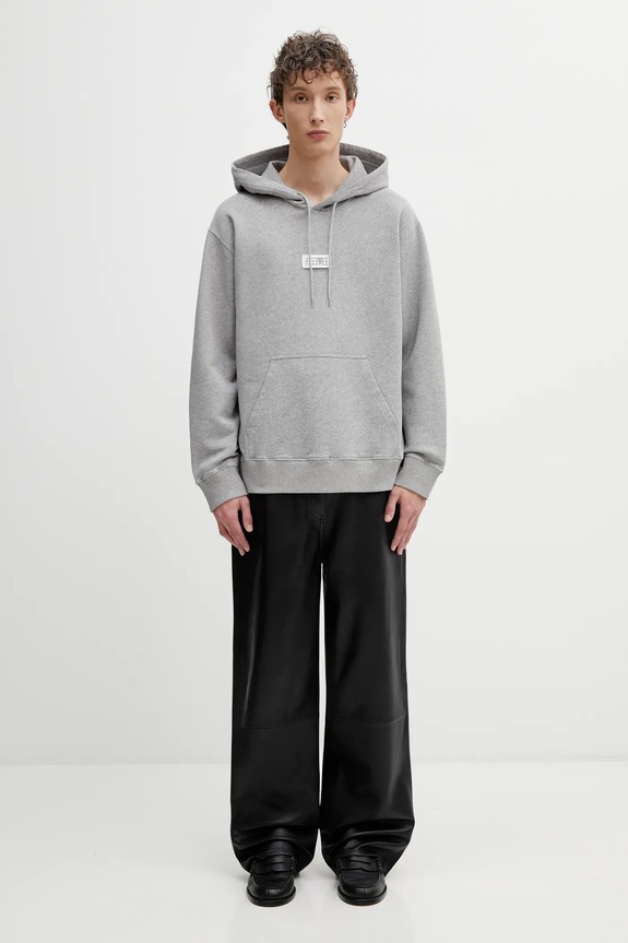 MM6 Maison Margiela cotton sweatshirt SH0GU0042.M25025.853M gray