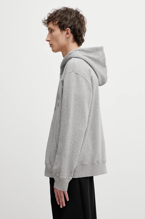 MM6 Maison Margiela cotton sweatshirt SH0HG0007.M25025.853M gray SS26