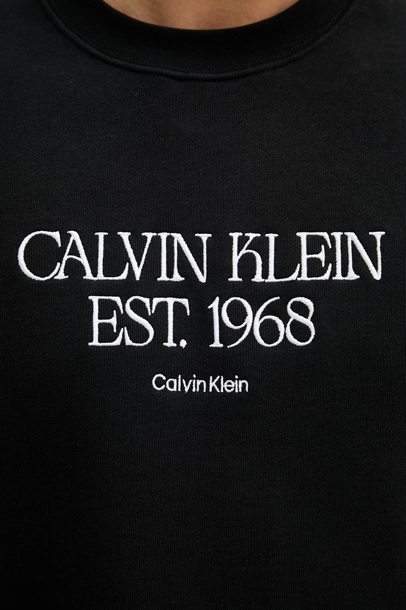 Calvin Klein Jeans bluza męska bawełniana LV04RF233G czarny