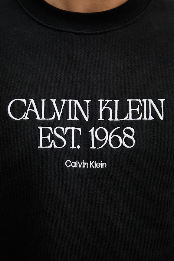 Calvin Klein Jeans bluza męska bawełniana LV04RF233G czarny