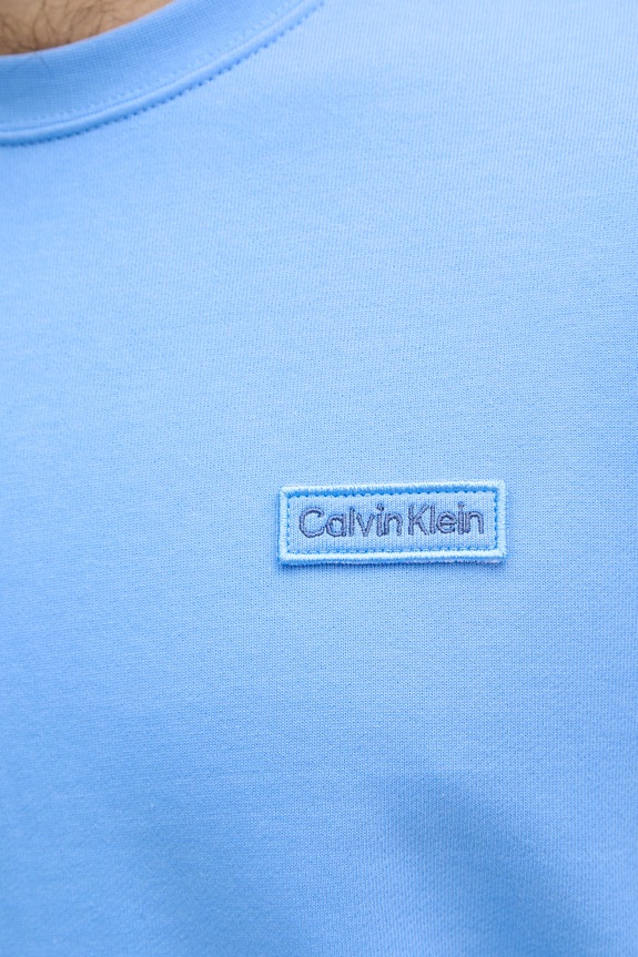 Calvin Klein Jeans férfi pamut melegítőfelső LV04RF271G kék