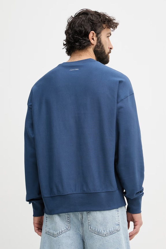 Oblečenie Calvin Klein Jeans mikina pánska LV04RF244G modrá