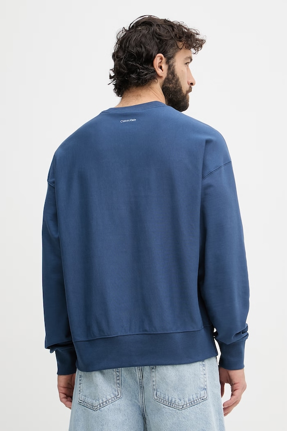 Oblečenie Calvin Klein Jeans mikina pánska LV04RF244G modrá