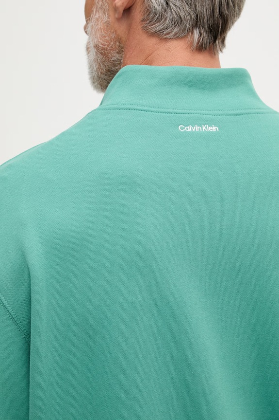 Calvin Klein Jeans mikina pánska bavlnená LV04RF293G zelená