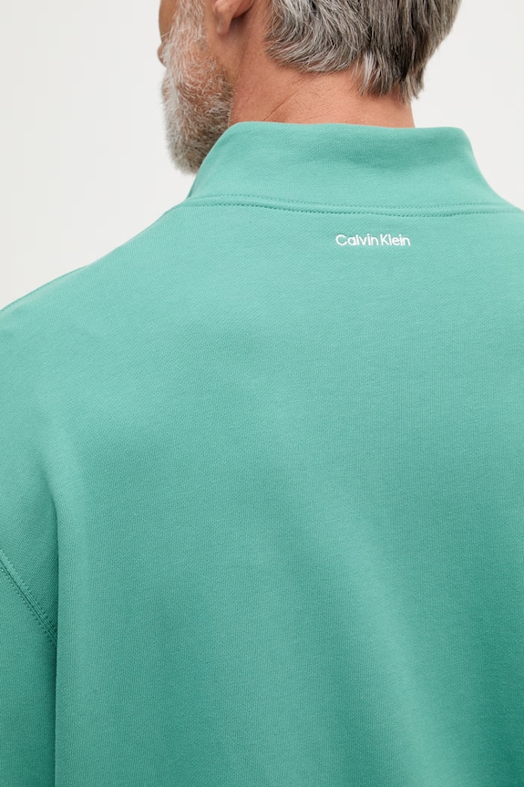 Calvin Klein Jeans mikina pánska bavlnená LV04RF293G zelená