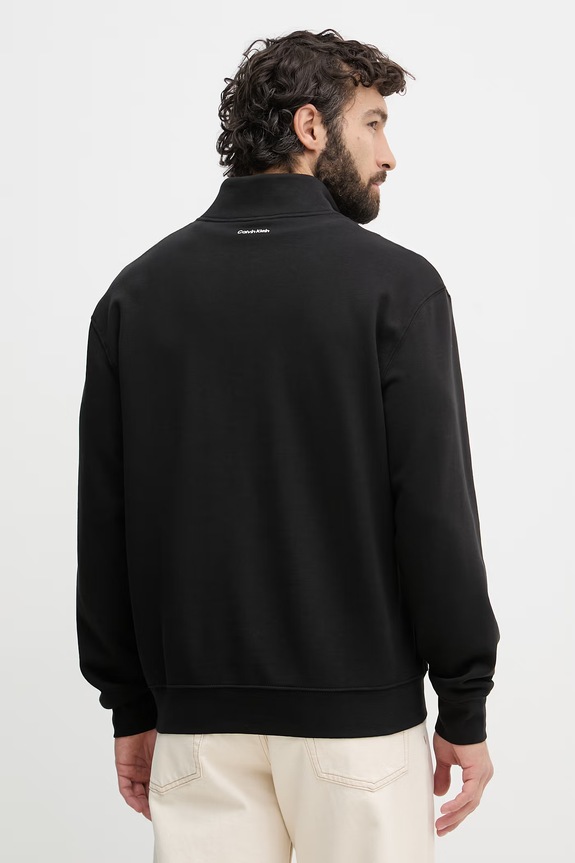 Îmbrăcăminte Calvin Klein Jeans hanorac pentru bărbați, din bumbac LV04RF293G negru