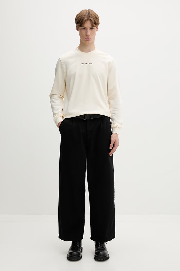 Marc O'Polo bluza męska bawełniana 5000008480 beżowy SS26