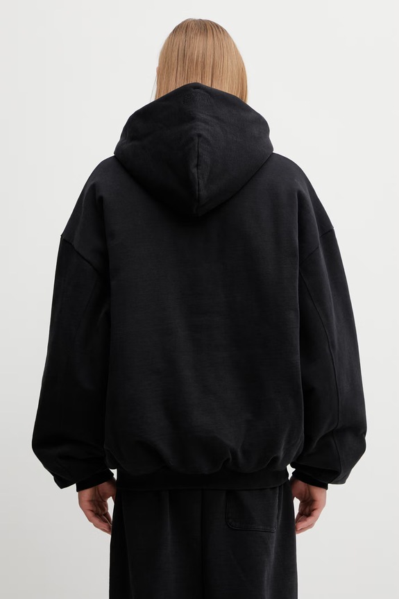 Clothing VETEMENTS cotton sweatshirt Embroidered Cross ME76BJ005B black
