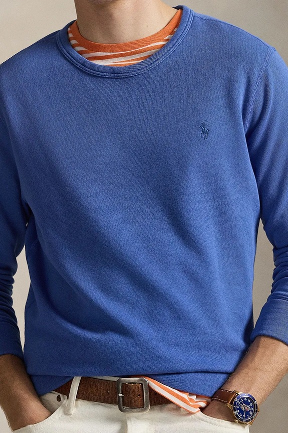 Ρούχα Μπλούζα Polo Ralph Lauren 710A12485 μπλε