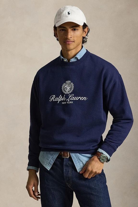 Polo Ralph Lauren mikina pánska tmavomodrá 710A13264