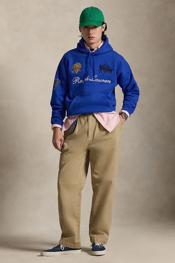 Îmbrăcăminte Polo Ralph Lauren bluză 710B14217 albastru
