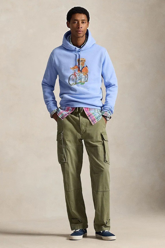 Îmbrăcăminte Polo Ralph Lauren bluză 710B14614 albastru