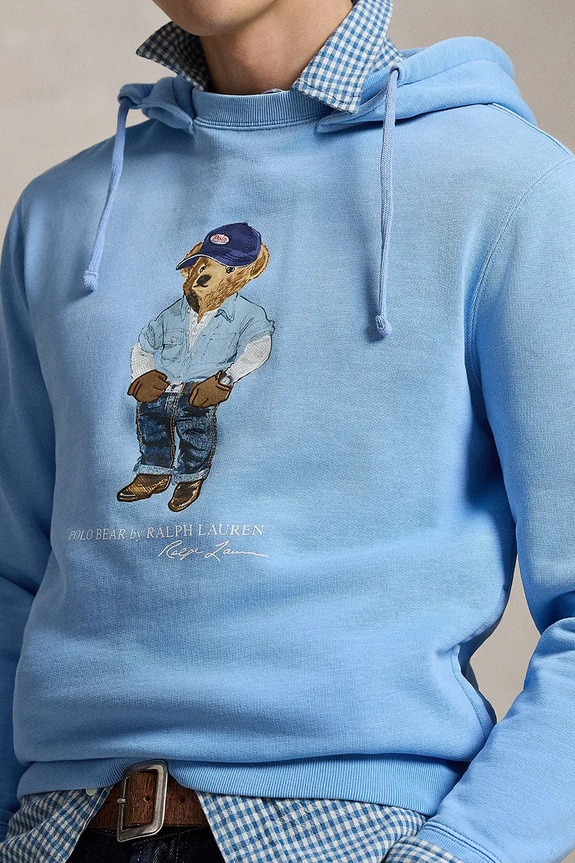 Mikina Polo Ralph Lauren modrá 710B14619