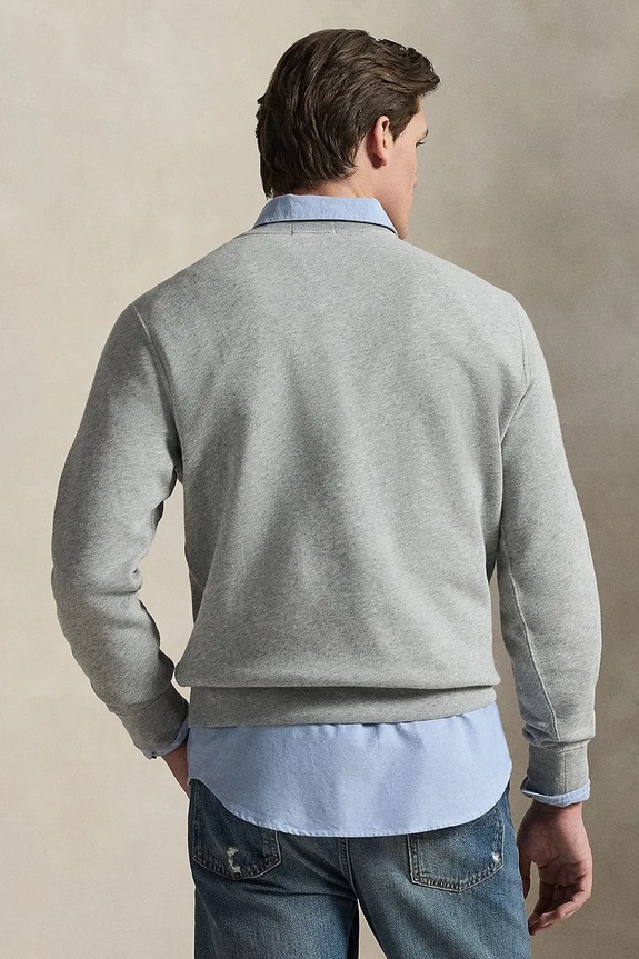 Polo Ralph Lauren bluză 710B14625 gri SS26