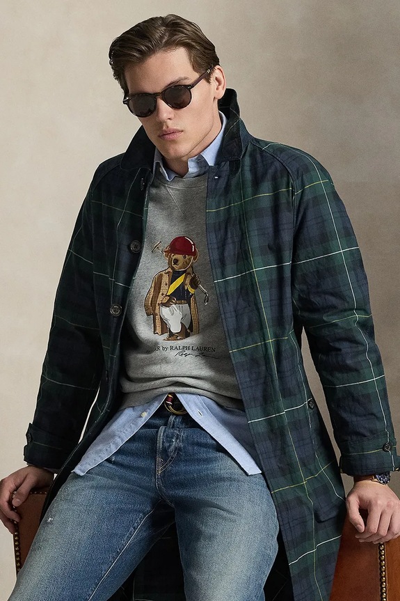 Polo Ralph Lauren bluză 710B14625 gri