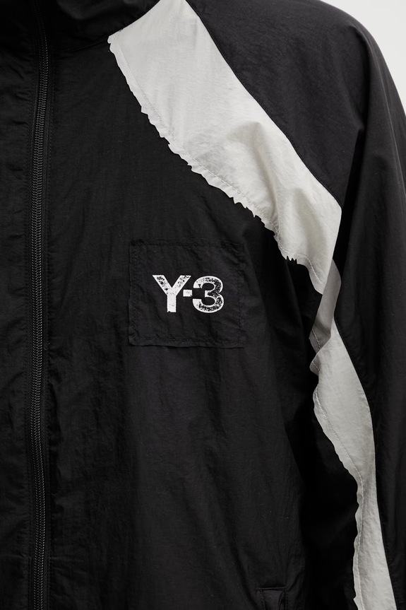 Y-3 M RE 3S NYL JKT rozepínací mikina pánská KF6027 černá