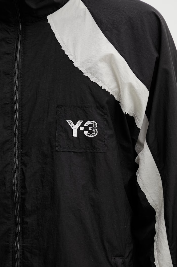 Y-3 M RE 3S NYL JKT rozepínací mikina pánská KF6027 černá