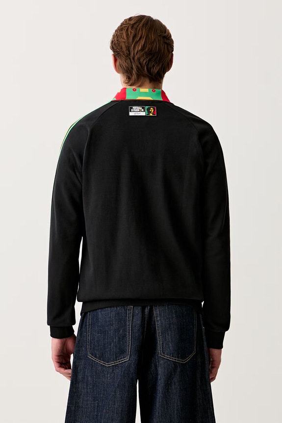 Îmbrăcăminte adidas Originals Hanorac cu fermoar bărbați JFF A OG JK JY5207 negru