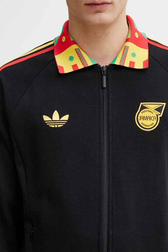 adidas Originals Hanorac cu fermoar bărbați JFF A OG JK negru JY5207