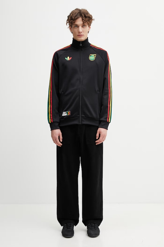 Adidas Performance JFF OG TT hanorac cu fermoar bărbătesc JY5225 negru