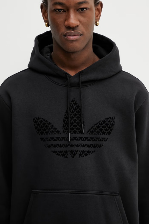 adidas Originals felpa MONOGRAM HD nero KD1358