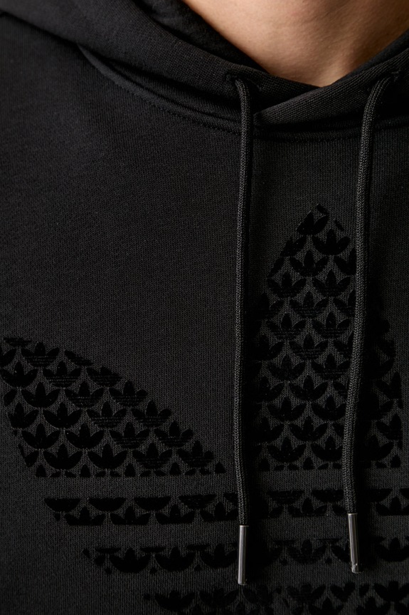 adidas Originals hanorac cu glugă pentru bărbați cu bumbac MONOGRAM HD KD1358