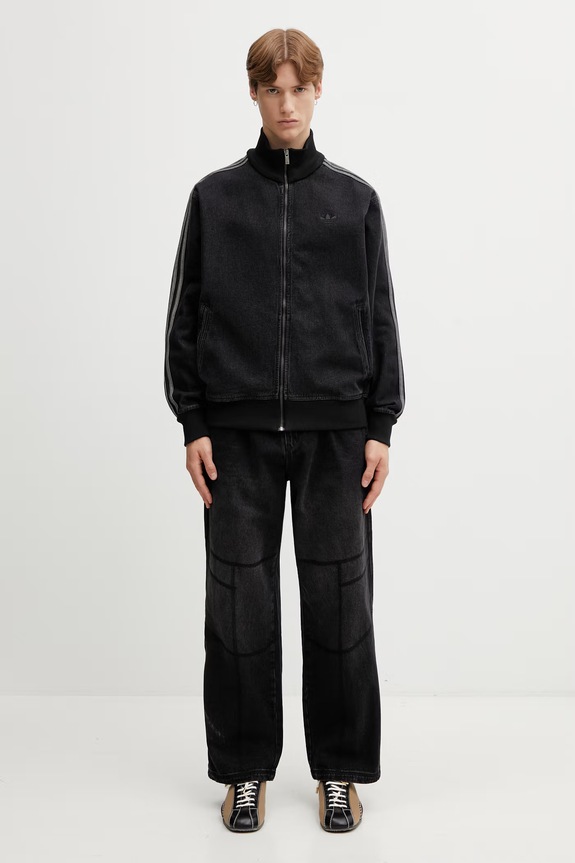 adidas Originals DENIM FB TT кофта из денима для мужчин KD1516 чёрный