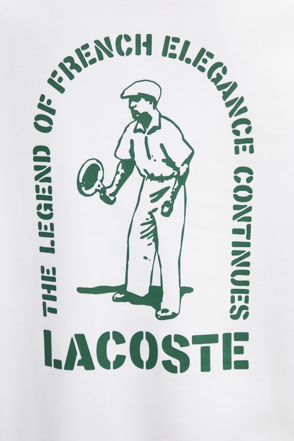 Lacoste Men's cotton hoodie white SH1371