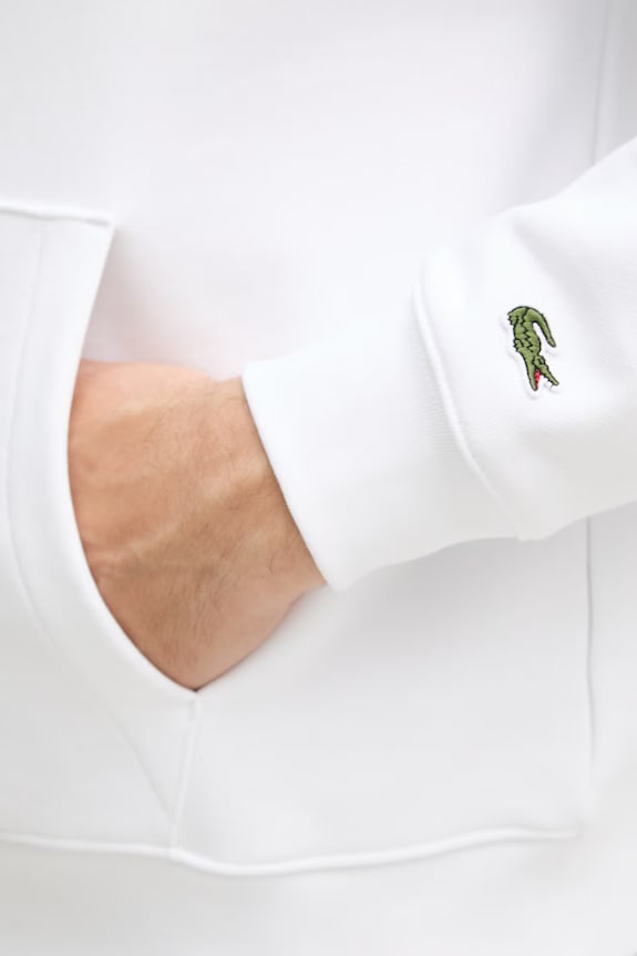 Lacoste bluza z kapturem męska bawełniana SH1371