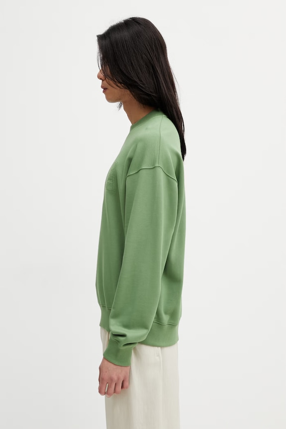 Lacoste men's sweatshirt with cotton SH1682 green SS26