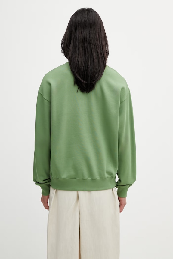 Clothing Lacoste men's sweatshirt with cotton SH1682 green