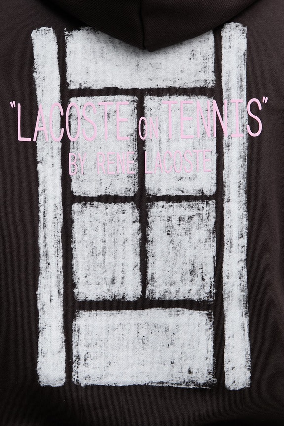 Lacoste bluza z kapturem męska bawełniana SH2196