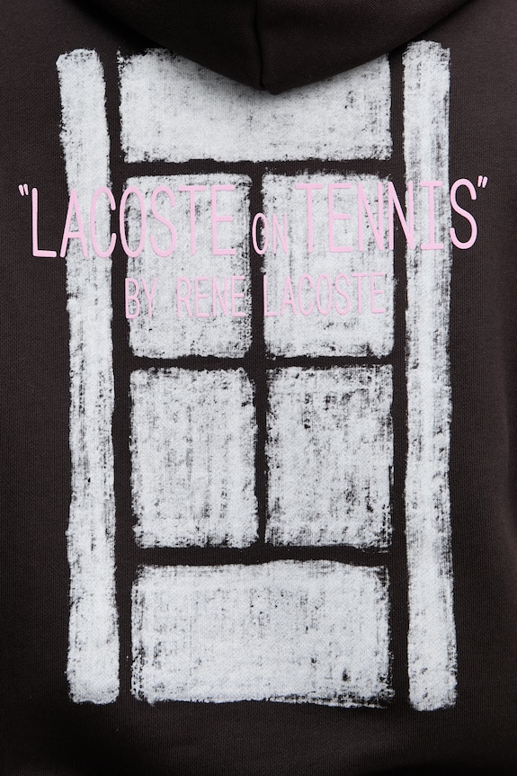 Lacoste bluza z kapturem męska bawełniana SH2196