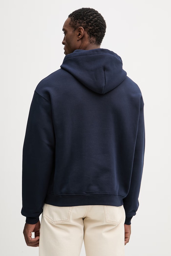 Одежда Хлопковая кофта Lacoste SH7741 тёмно-синий