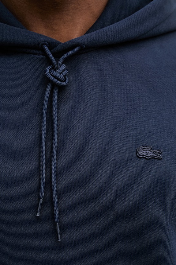 Хлопковая кофта Lacoste SH7741 тёмно-синий