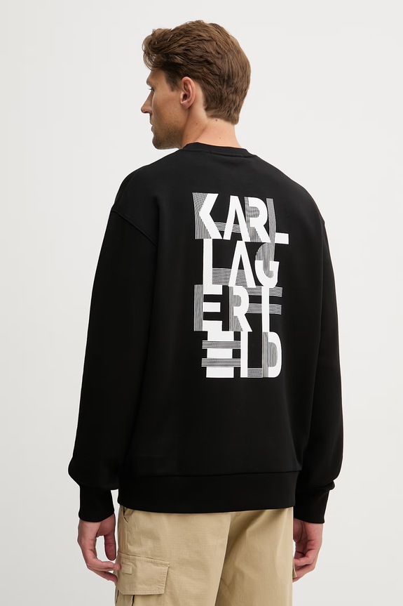 Odzież Karl Lagerfeld bluza 562900.705100 czarny