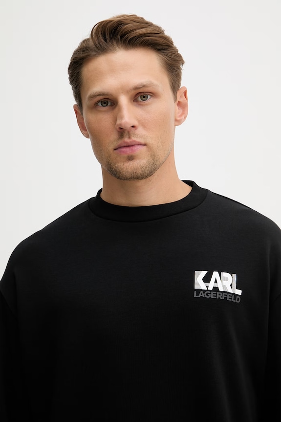 Karl Lagerfeld bluza czarny 562900.705100
