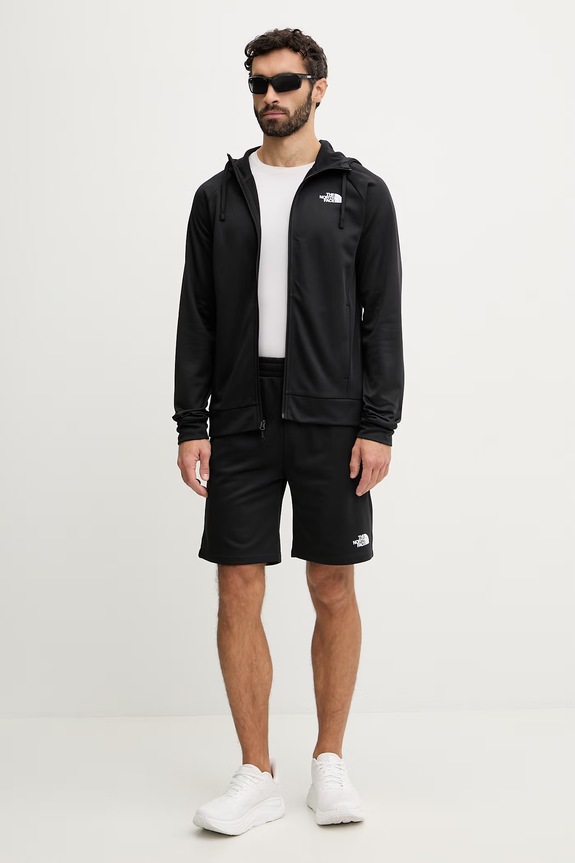 The North Face bluza treningowa REAXION 2.0 NF0A8DVYKS71 czarny SS26