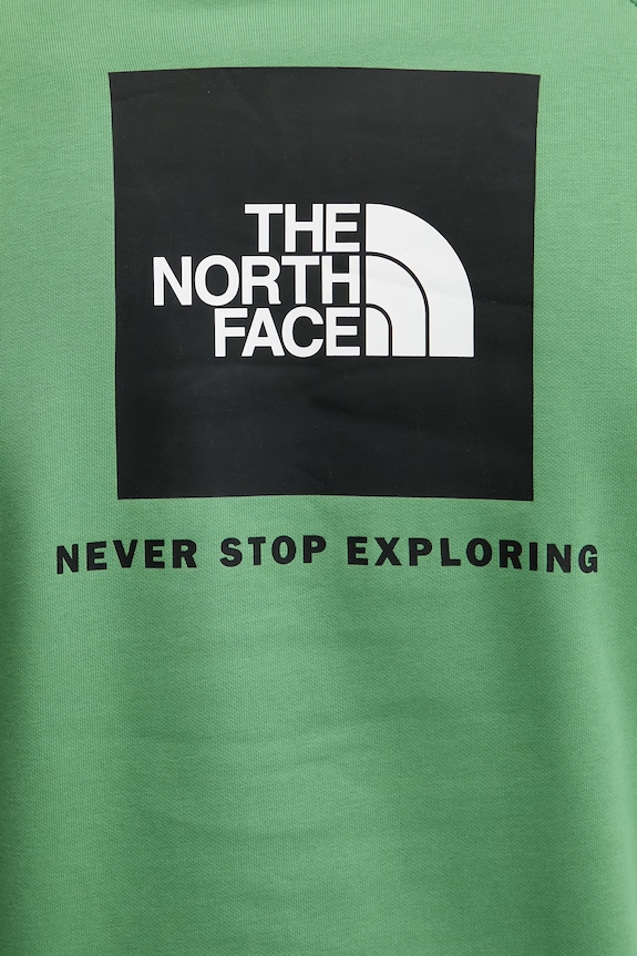 Dukserica The North Face Raglan Redbox NF0A89F9G571 zelena