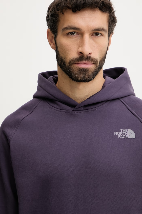 The North Face bluza Raglan Redbox fioletowy NF0A89F9G5O1